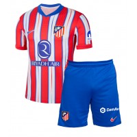 Camiseta Atletico Madrid Alexander Sorloth #9 Primera Equipación Replica 2024-25 para niños mangas cortas (+ Pantalones cortos)